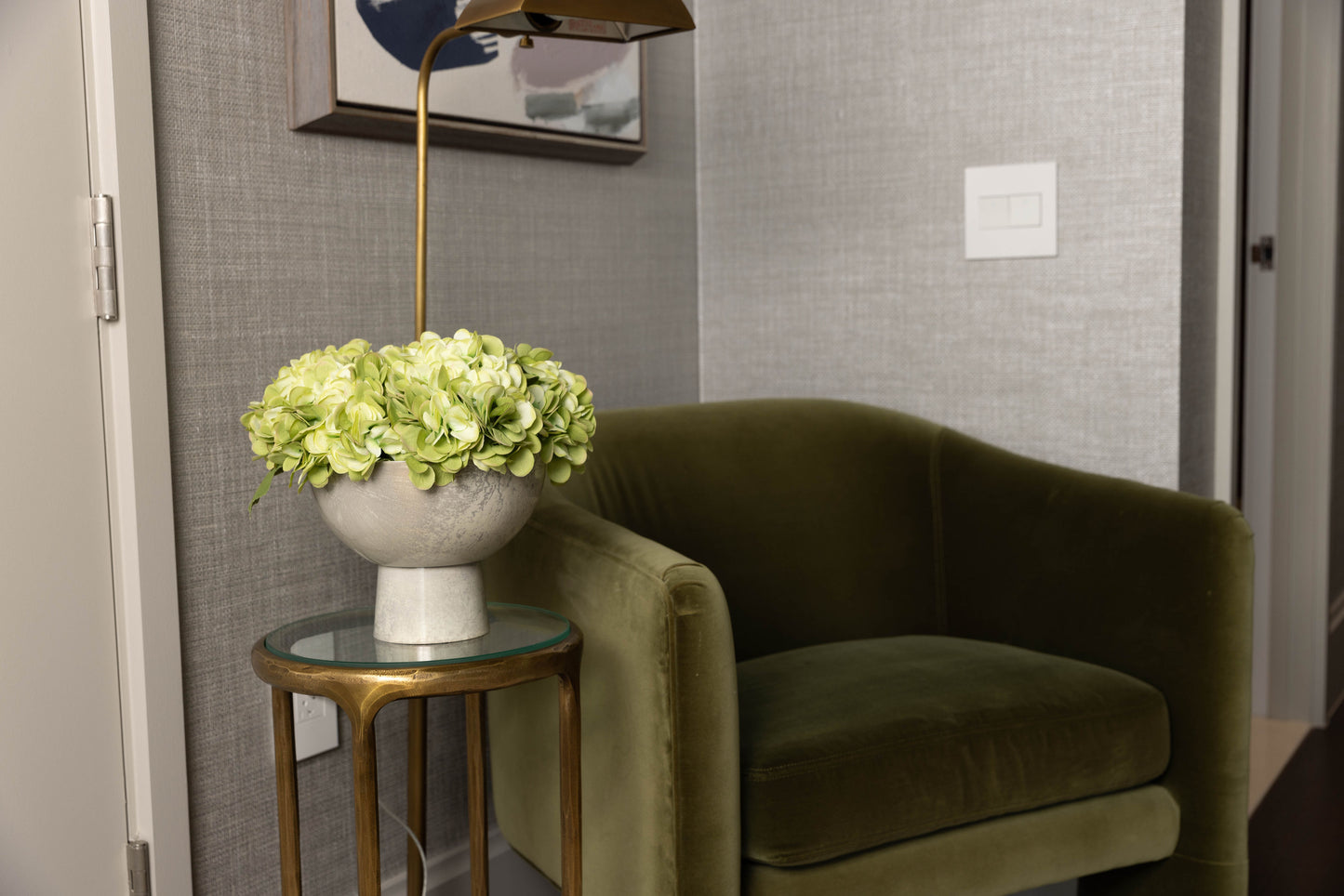 HEATHER REALTOUCH HYDRANGEA