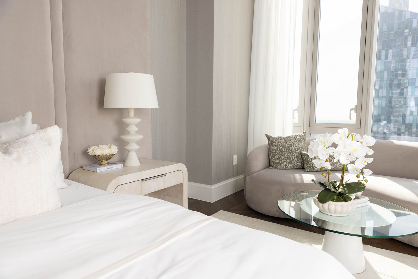 SYDNEY SCALLOPED REALTOUCH ORCHID