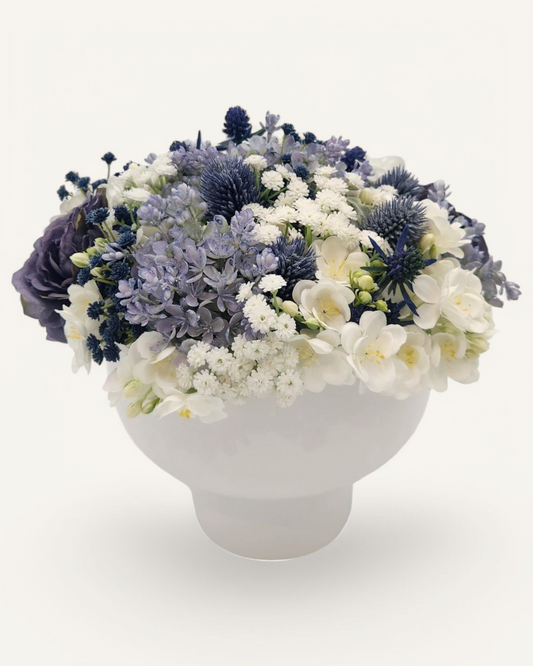 OCEAN BLEU FLORAL ARRANGEMENT