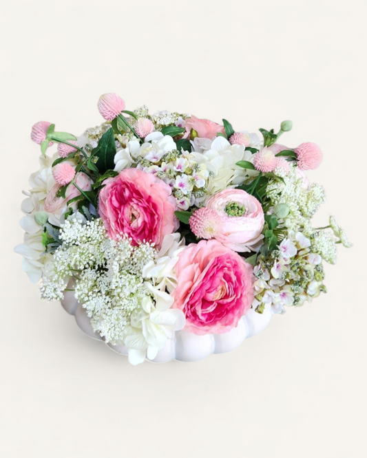 VICTORIA BLUSH ARRANGEMENT